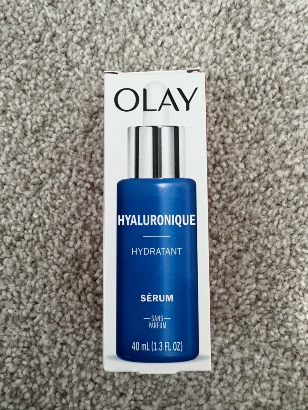 OLAY Hyaluronique Hydratant Serum - Blue & Silver